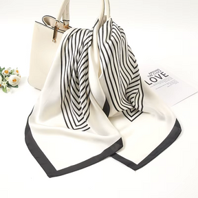 Lenço de Seda Estampado Fiora