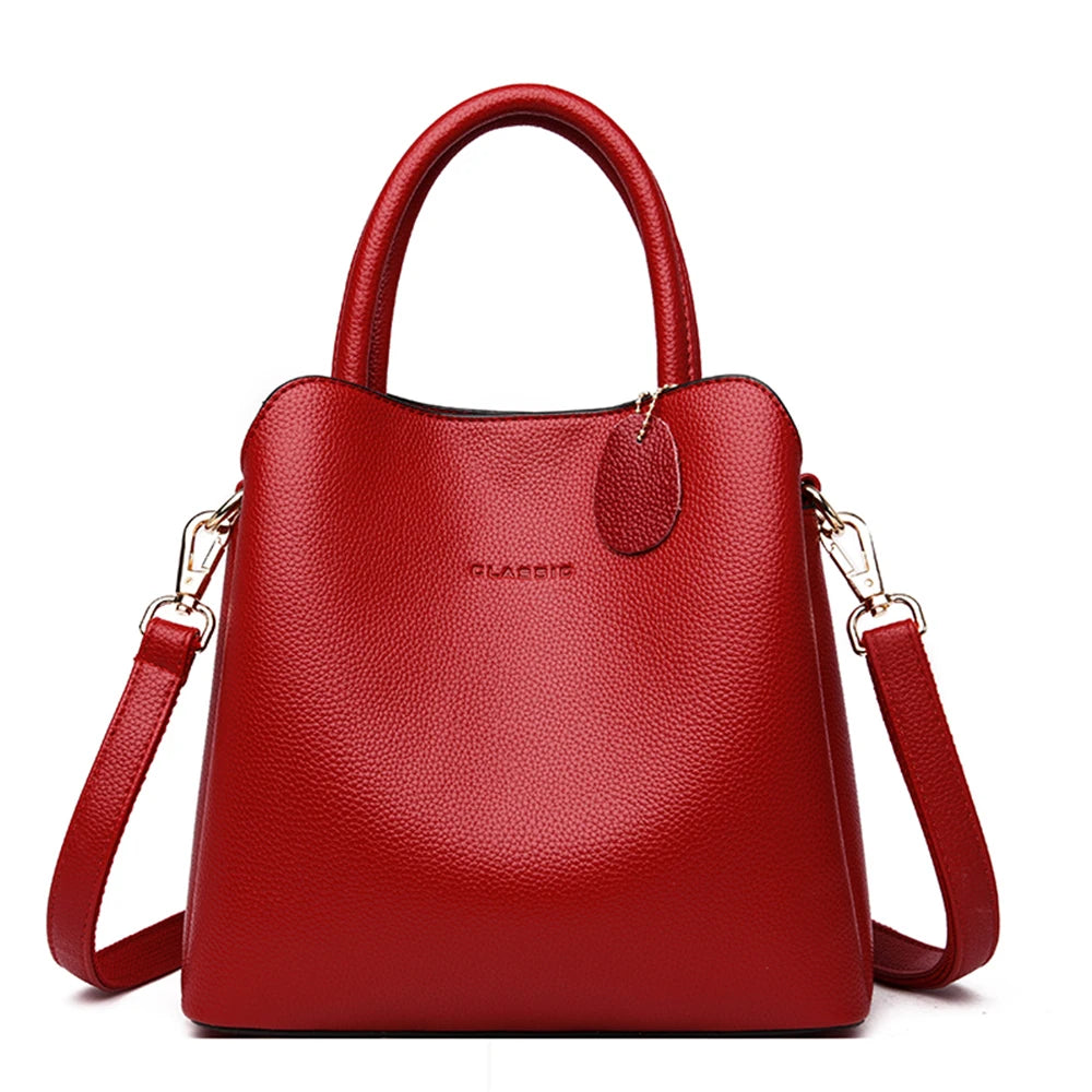 Bolsa de Couro Grande - Madame Noruega