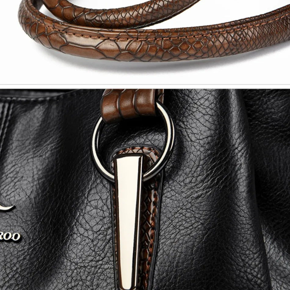 Bolsa de Couro Grande - Madame Servilha