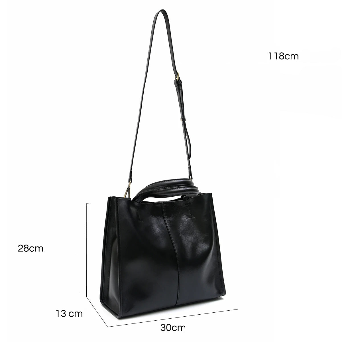 Bolsa de Couro Grande - Madame Berlim
