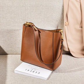 Bolsa de Couro Grande - Madam Valência
