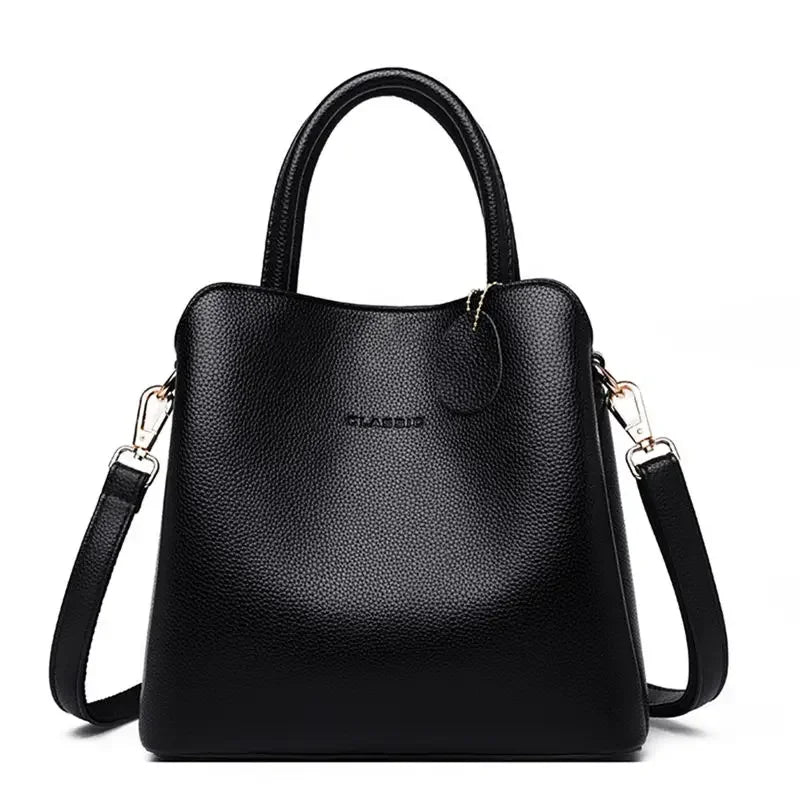 Bolsa de Couro Grande - Madame Noruega