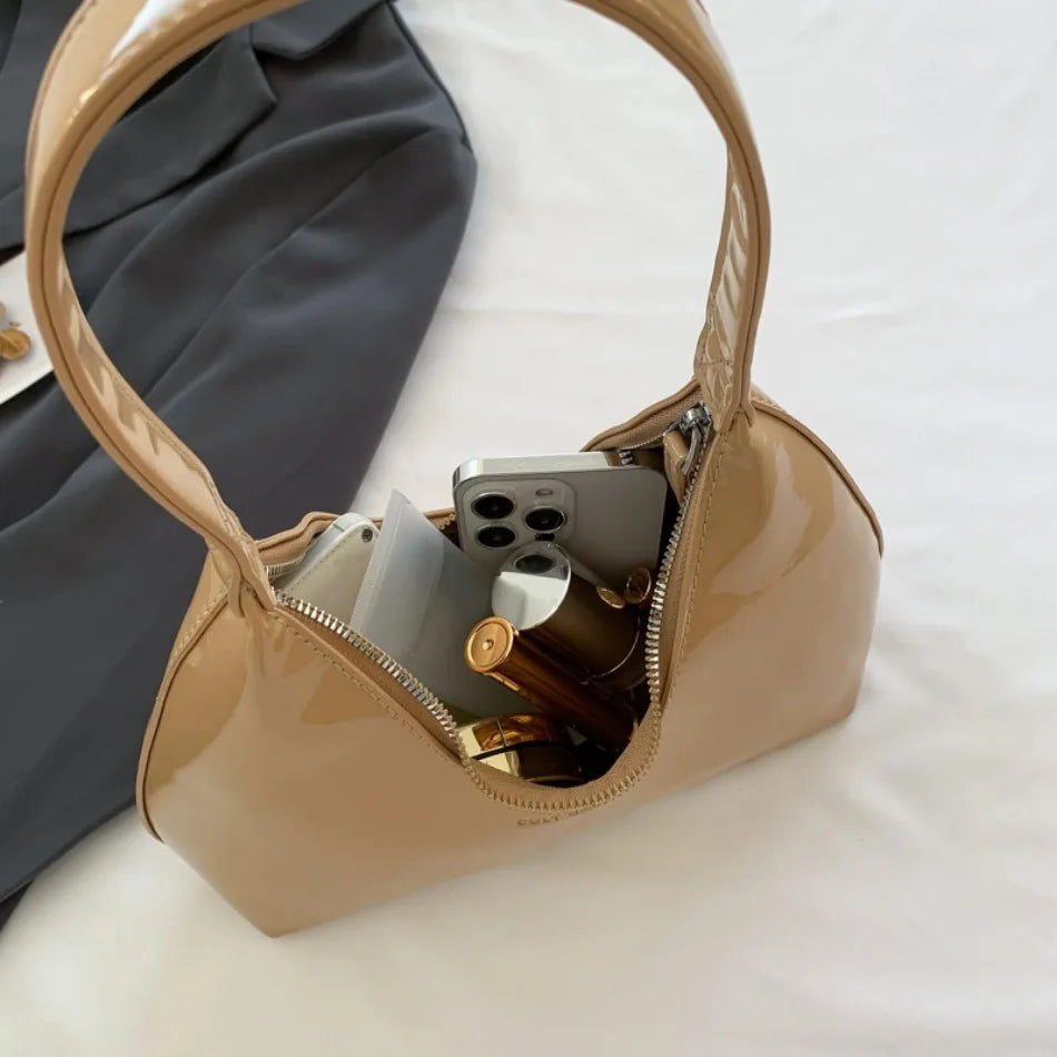 Bolsa de Couro Envernizado - Sinfonia Viena