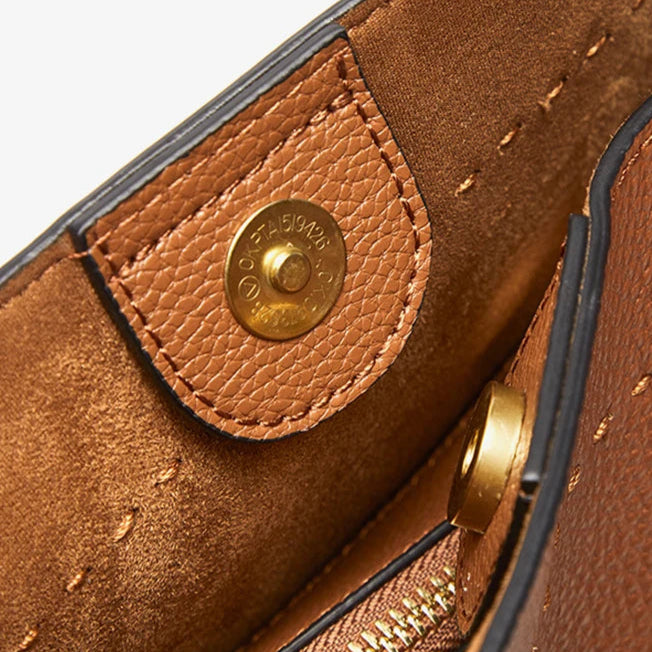 Bolsa de Couro Grande - Madam Valência