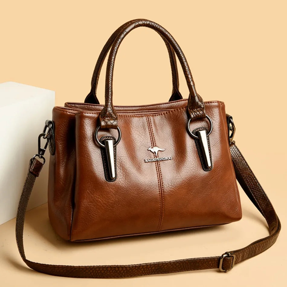 Bolsa de Couro Grande - Madame Servilha