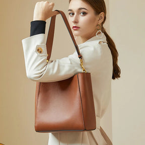Bolsa de Couro Grande - Madam Valência