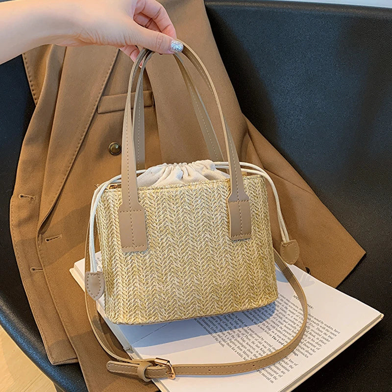 Bolsa de Palha Trançada - Marea