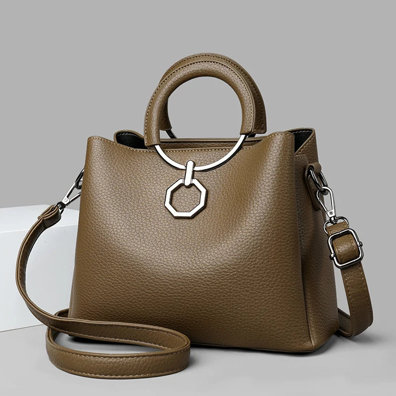 Bolsa de Couro - Madame Olga