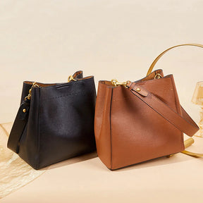 Bolsa de Couro Grande - Madam Valência