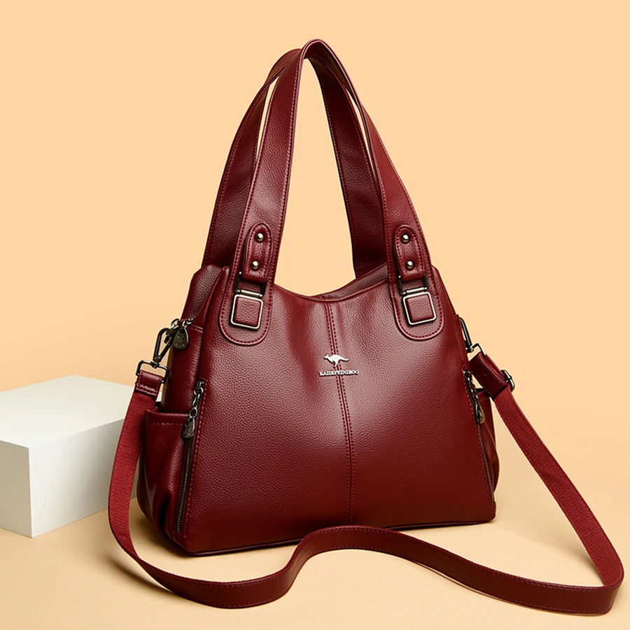Bolsa de Couro Grande - Madame Rubi