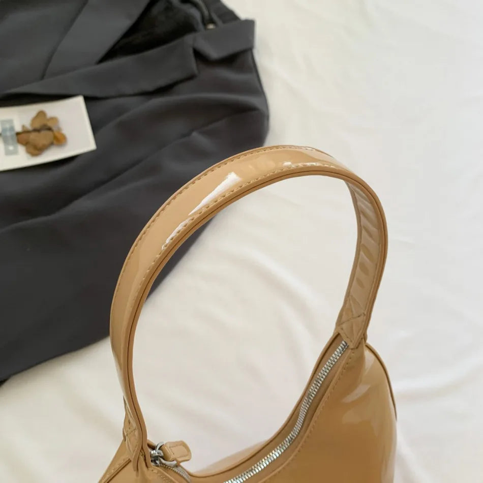Bolsa de Couro Envernizado - Sinfonia Viena