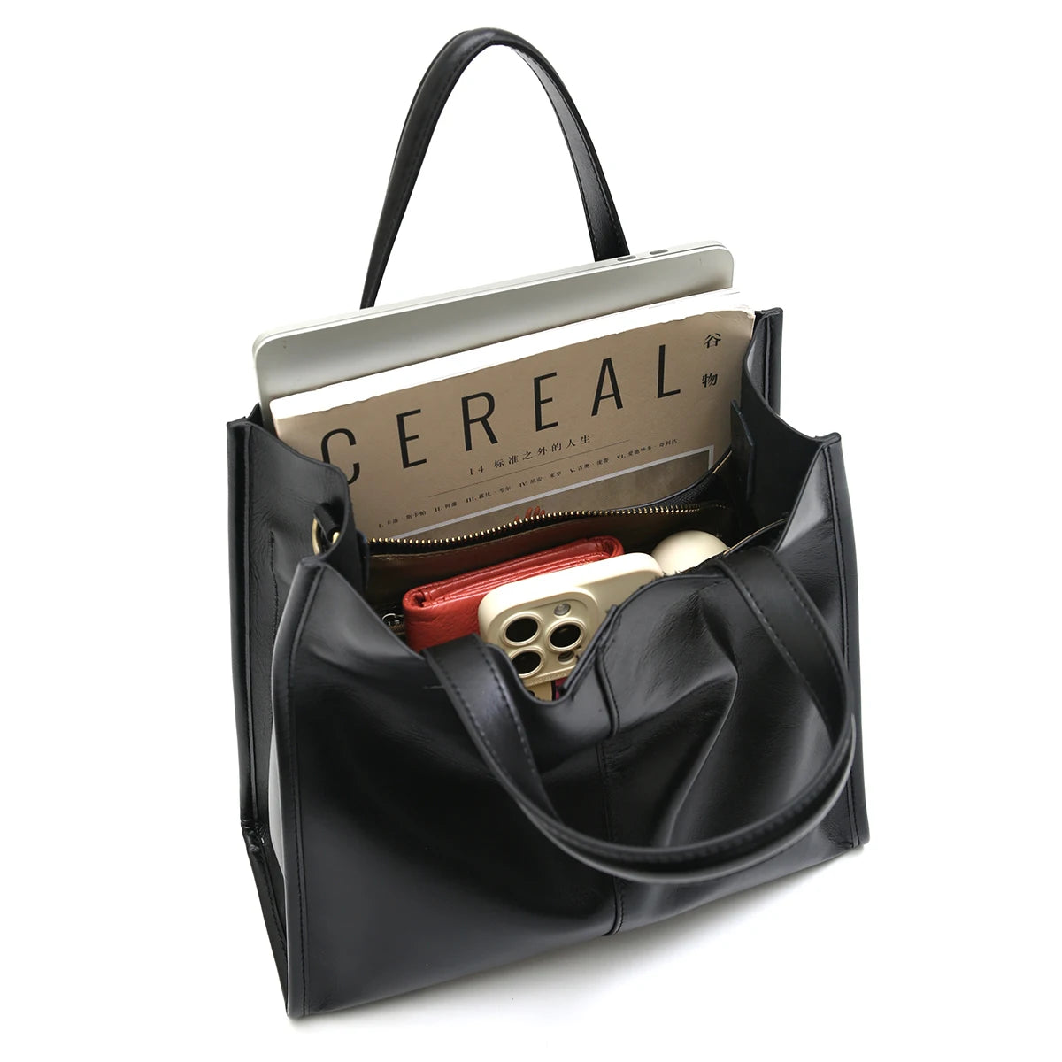 Bolsa de Couro Grande - Madame Berlim