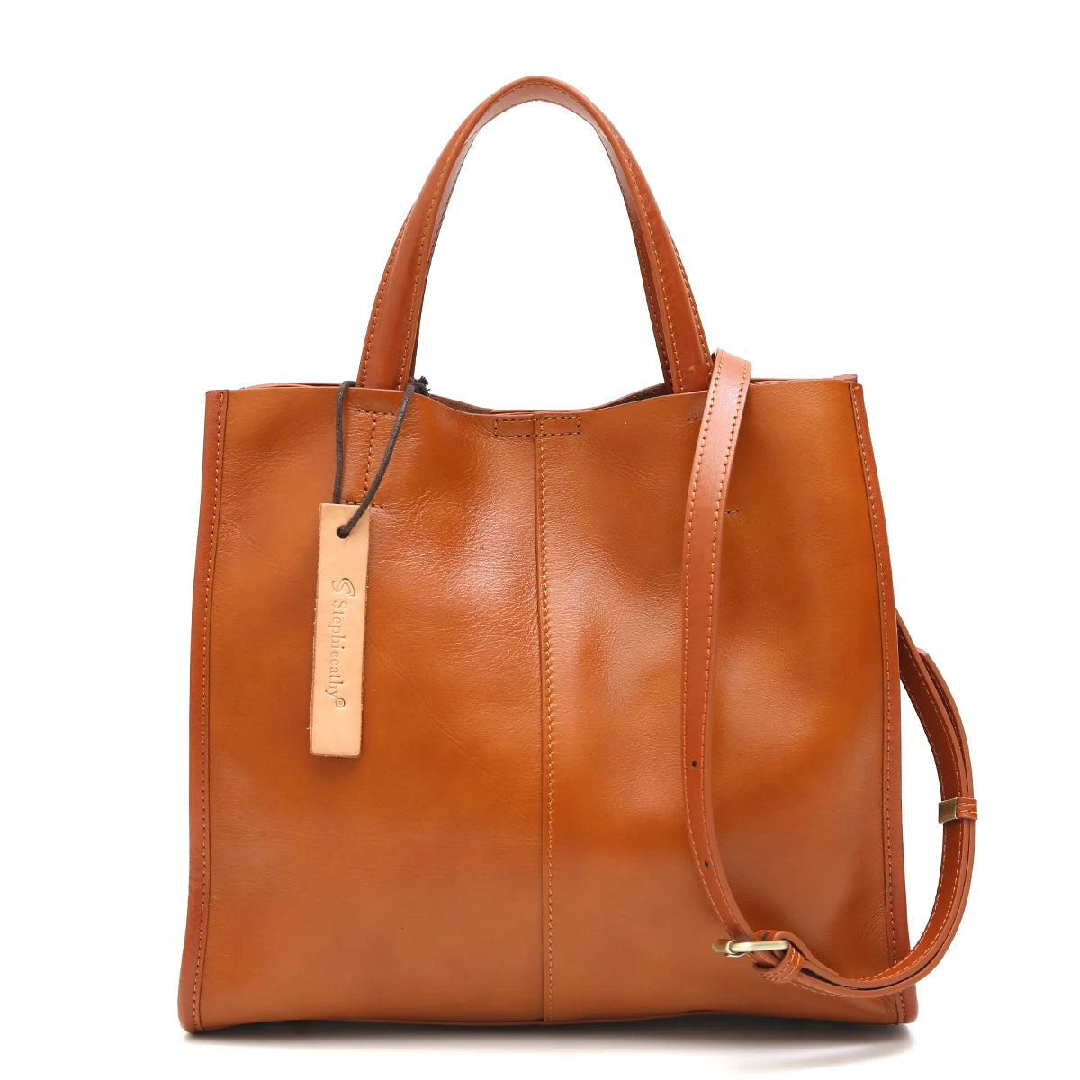 Bolsa de Couro Grande - Madame Berlim