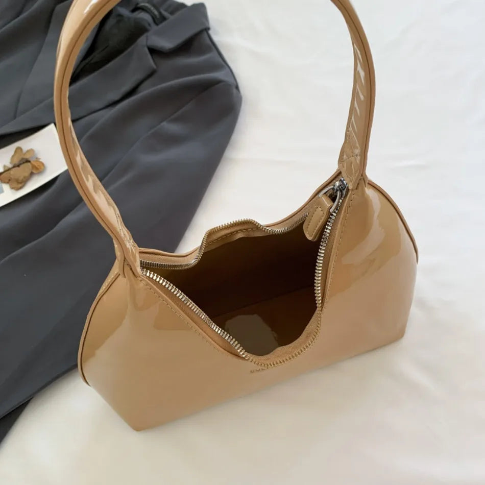 Bolsa de Couro Envernizado - Sinfonia Viena