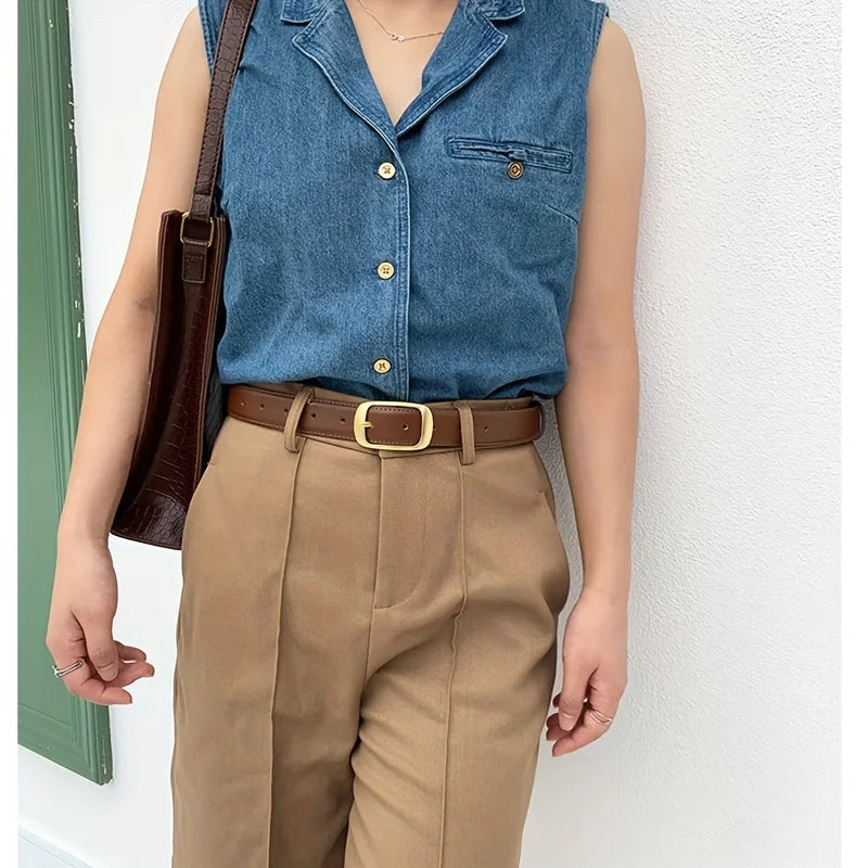 Cinto Feminino de Couro Noemi