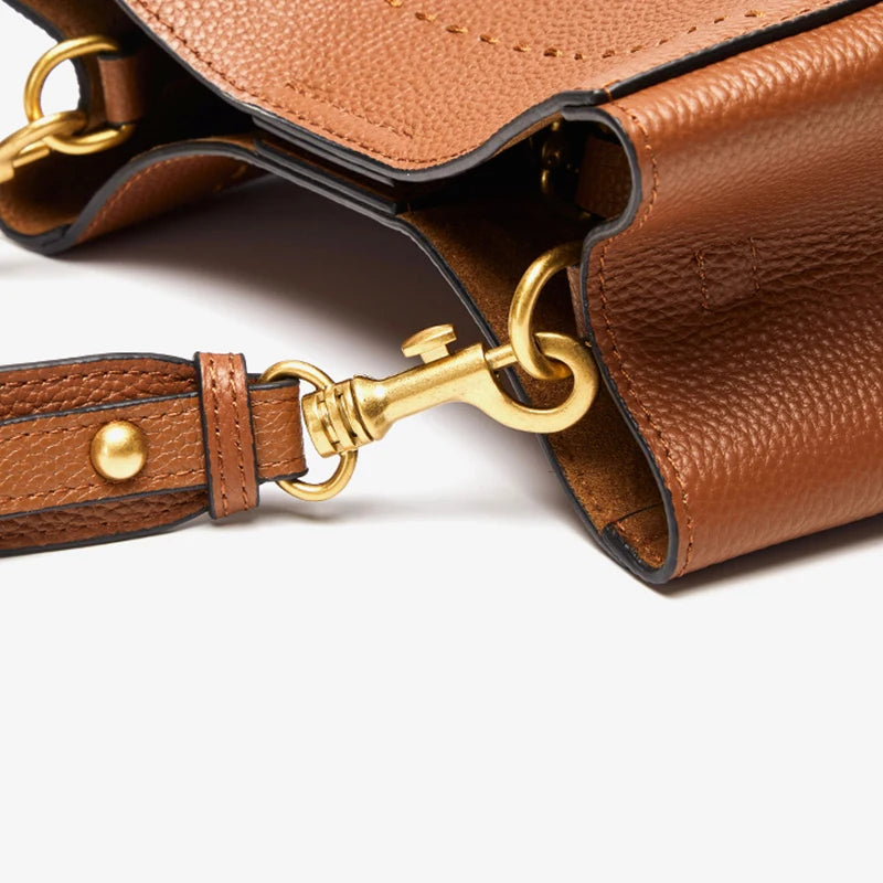 Bolsa de Couro Grande - Madam Valência