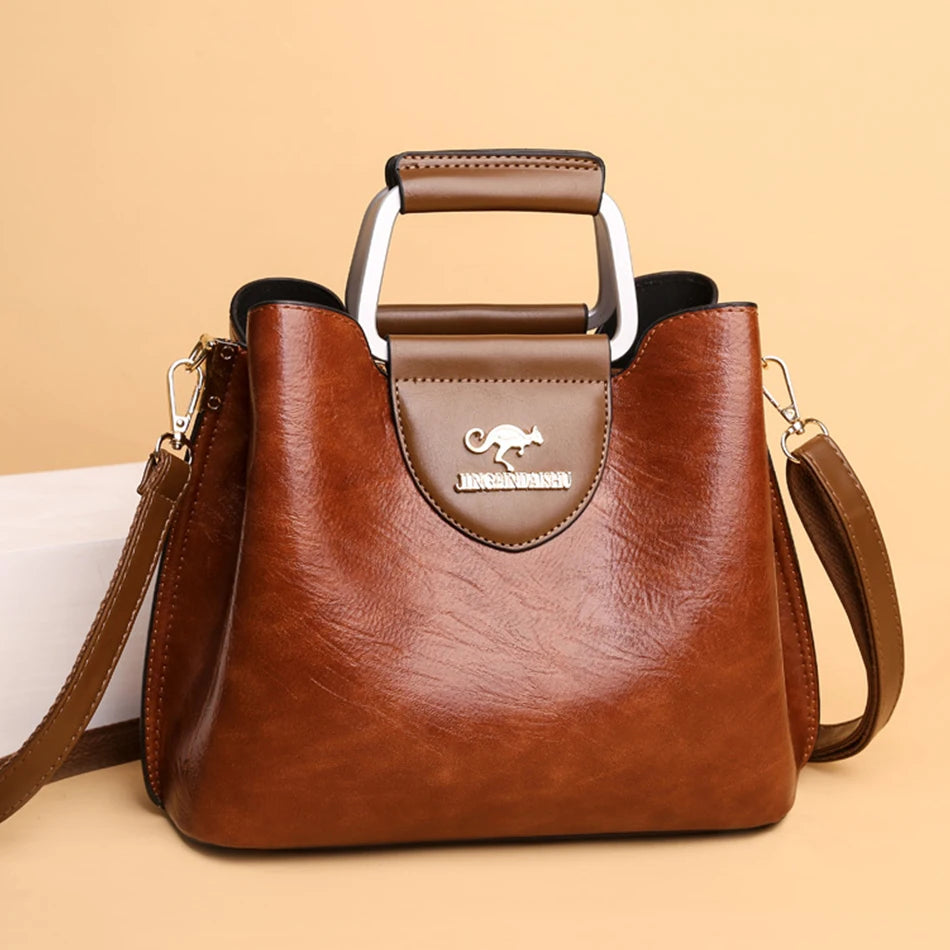 Bolsa de Couro Grande - Madame Aliane