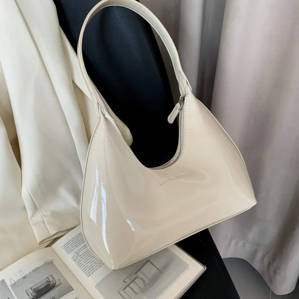Bolsa de Couro Envernizado - Sinfonia Viena