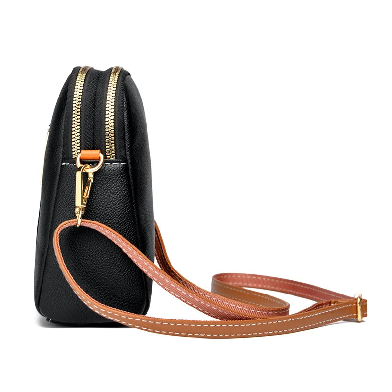 Bolsa de Couro Transversal - Romena