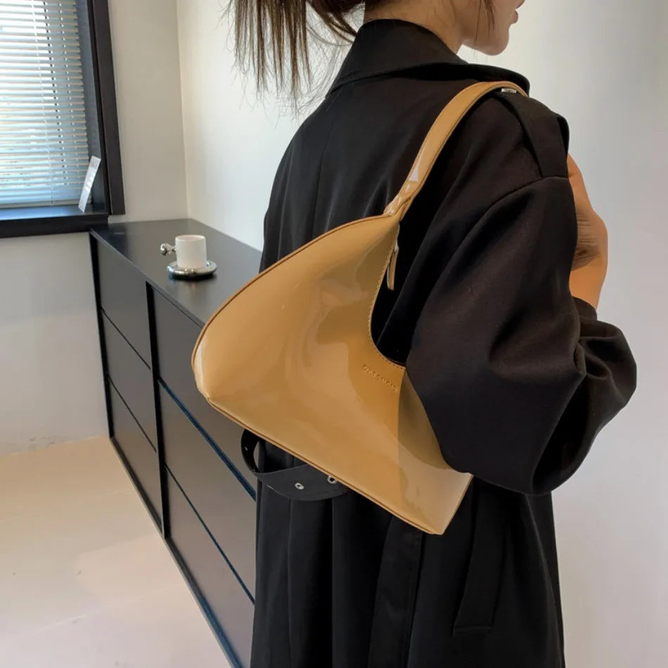 Bolsa de Couro Envernizado - Sinfonia Viena