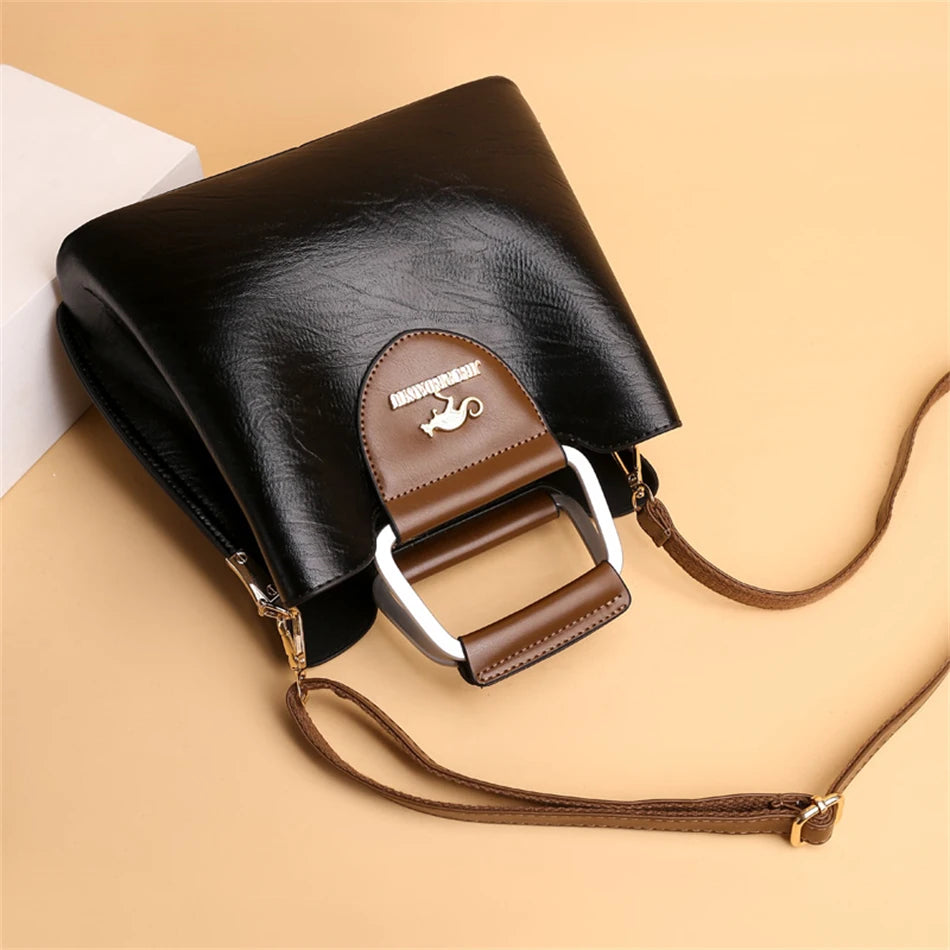 Bolsa de Couro Grande - Madame Aliane