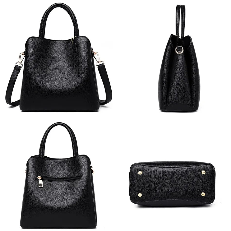 Bolsa de Couro Grande - Madame Noruega