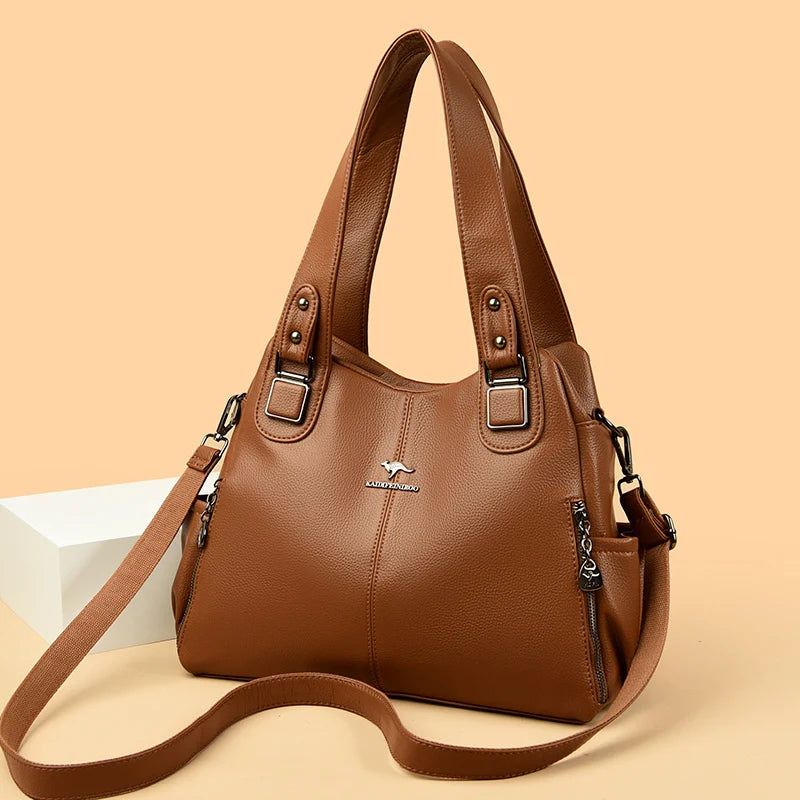 Bolsa de Couro Grande - Madame Rubi