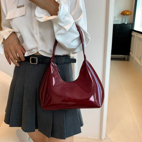 Bolsa de Couro Envernizado - Sinfonia Viena