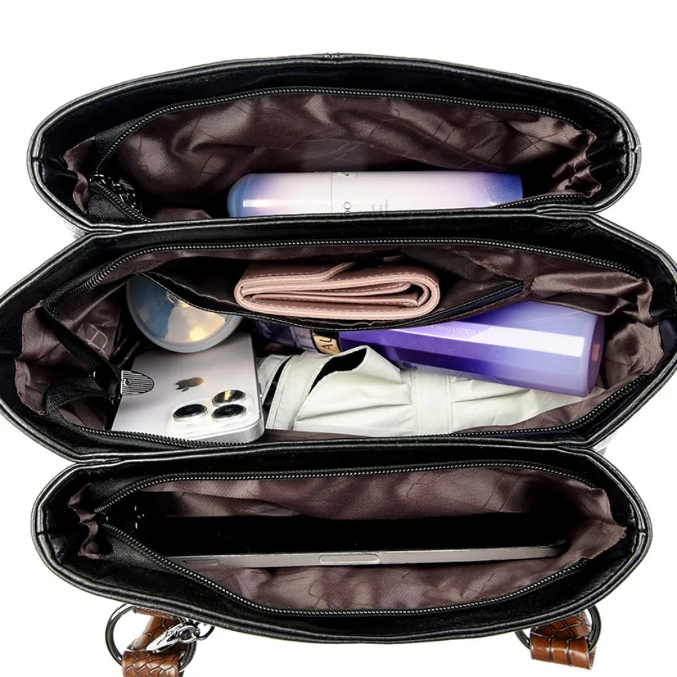 Bolsa de Couro Grande - Madame Servilha
