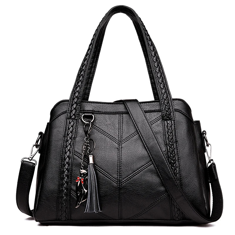 Bolsa de Couro Grande - Madame Vitória