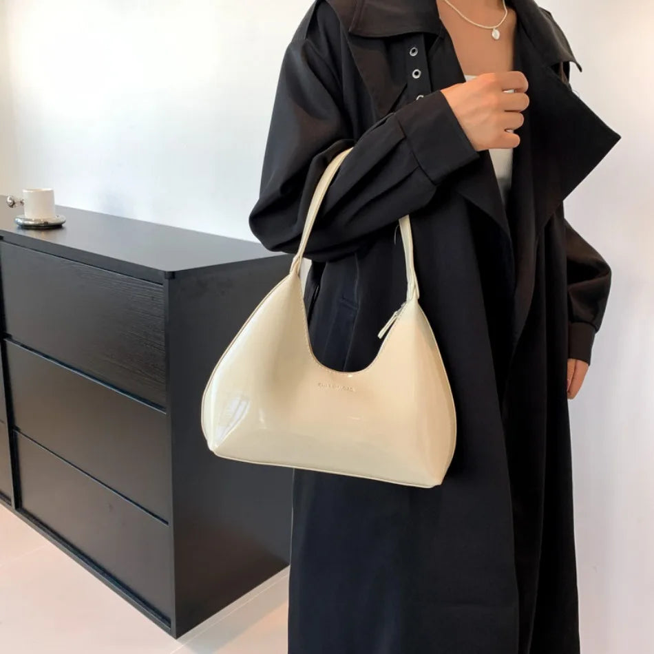 Bolsa de Couro Envernizado - Sinfonia Viena
