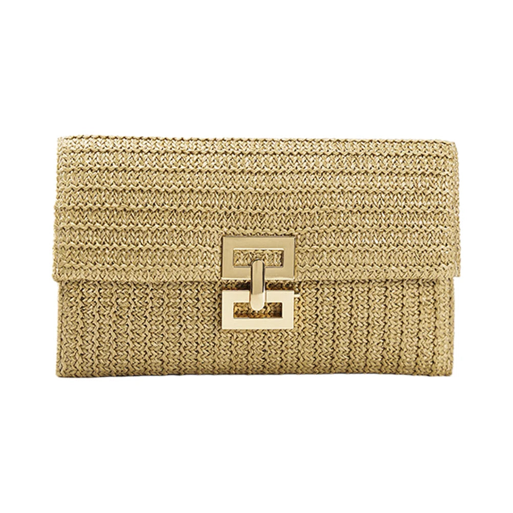 Bolsa de Palha Trançada - Brisa