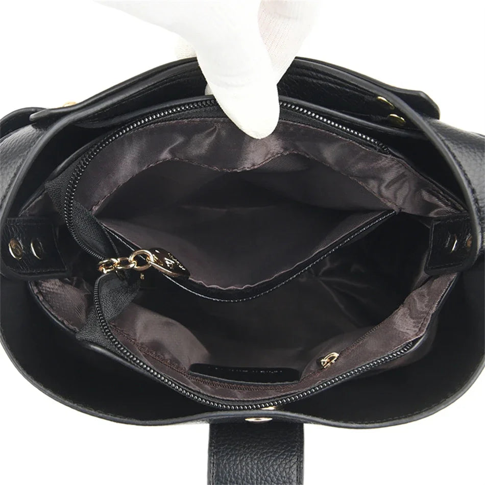 Bolsa de Couro Grande - Madame Santorini