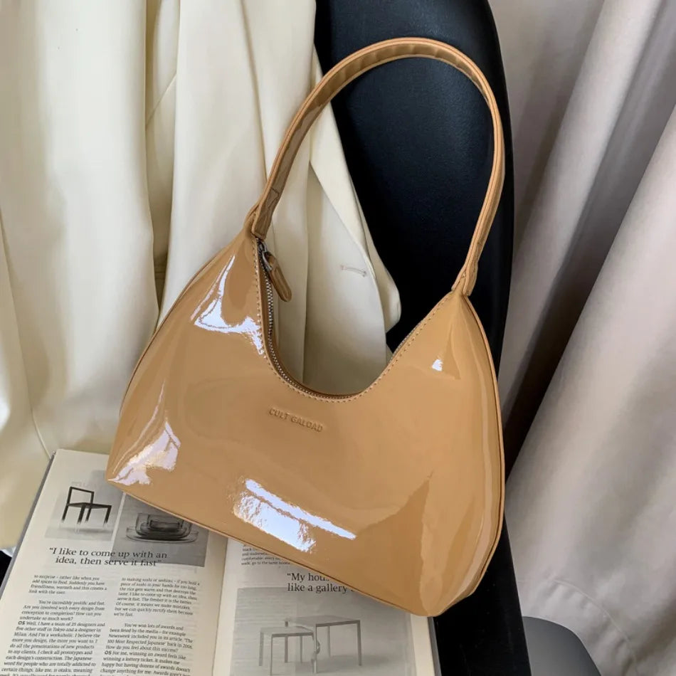 Bolsa de Couro Envernizado - Sinfonia Viena