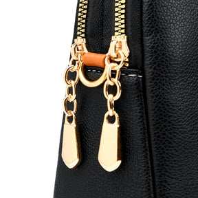 Bolsa de Couro Transversal - Romena