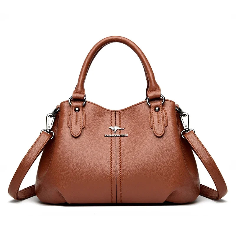 Bolsa de Couro Grande - Madame Rosana