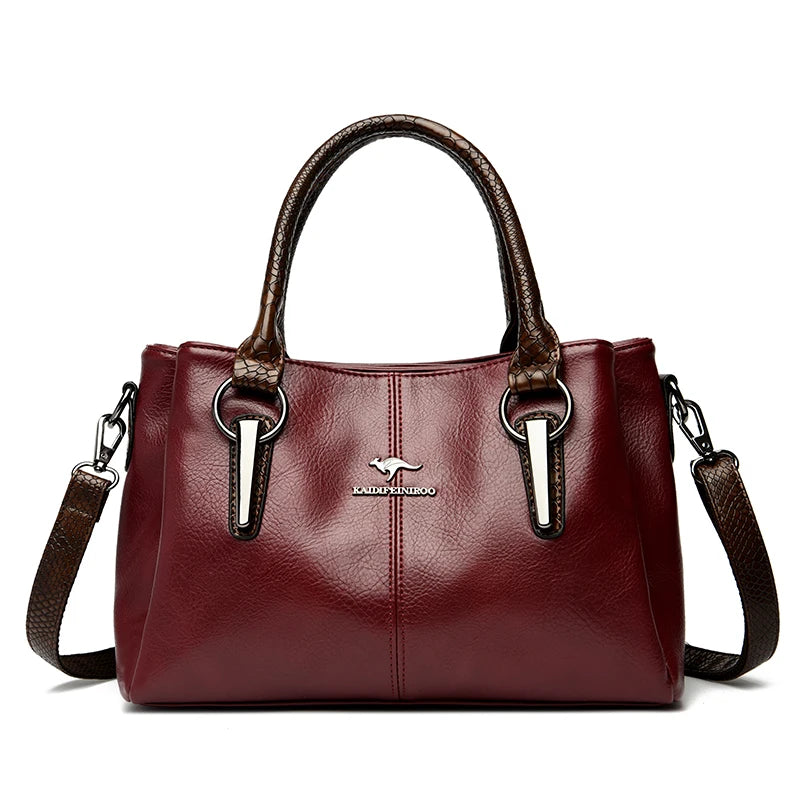 Bolsa de Couro Grande - Madame Servilha