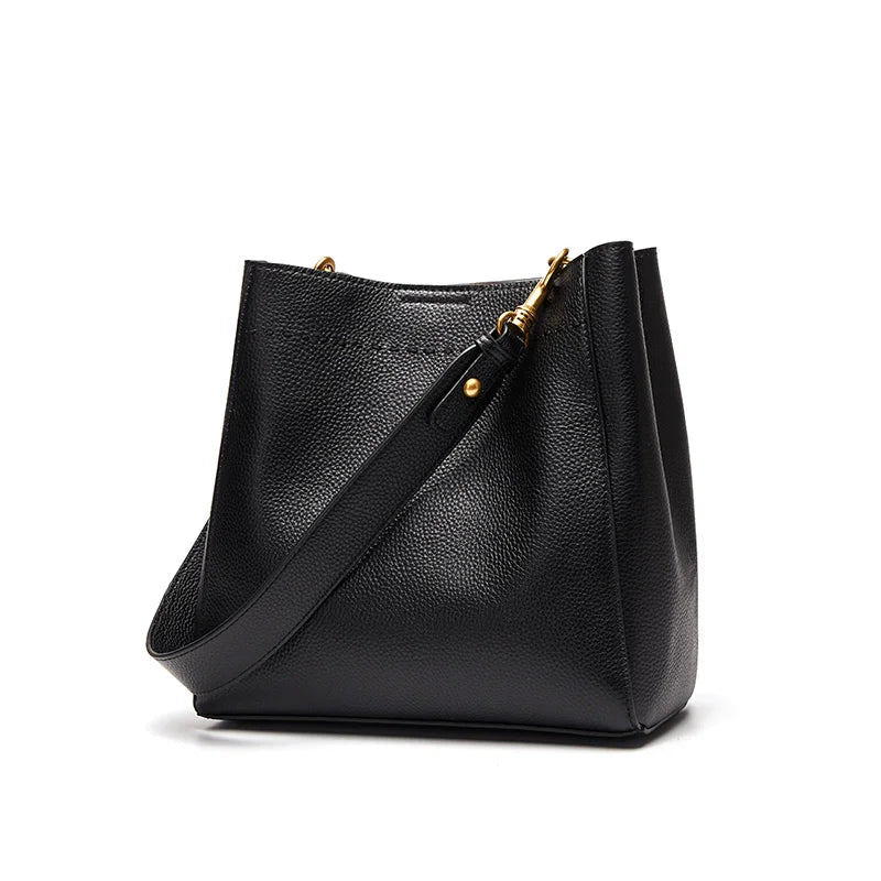 Bolsa de Couro Grande - Madam Valência