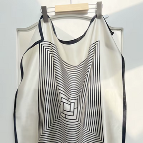 Lenço de Seda Estampado Fiora